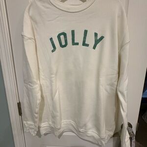 Elegant Cream 'Jolly' Women's Sweater